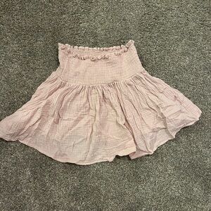 forever 21 pink mini skirt
